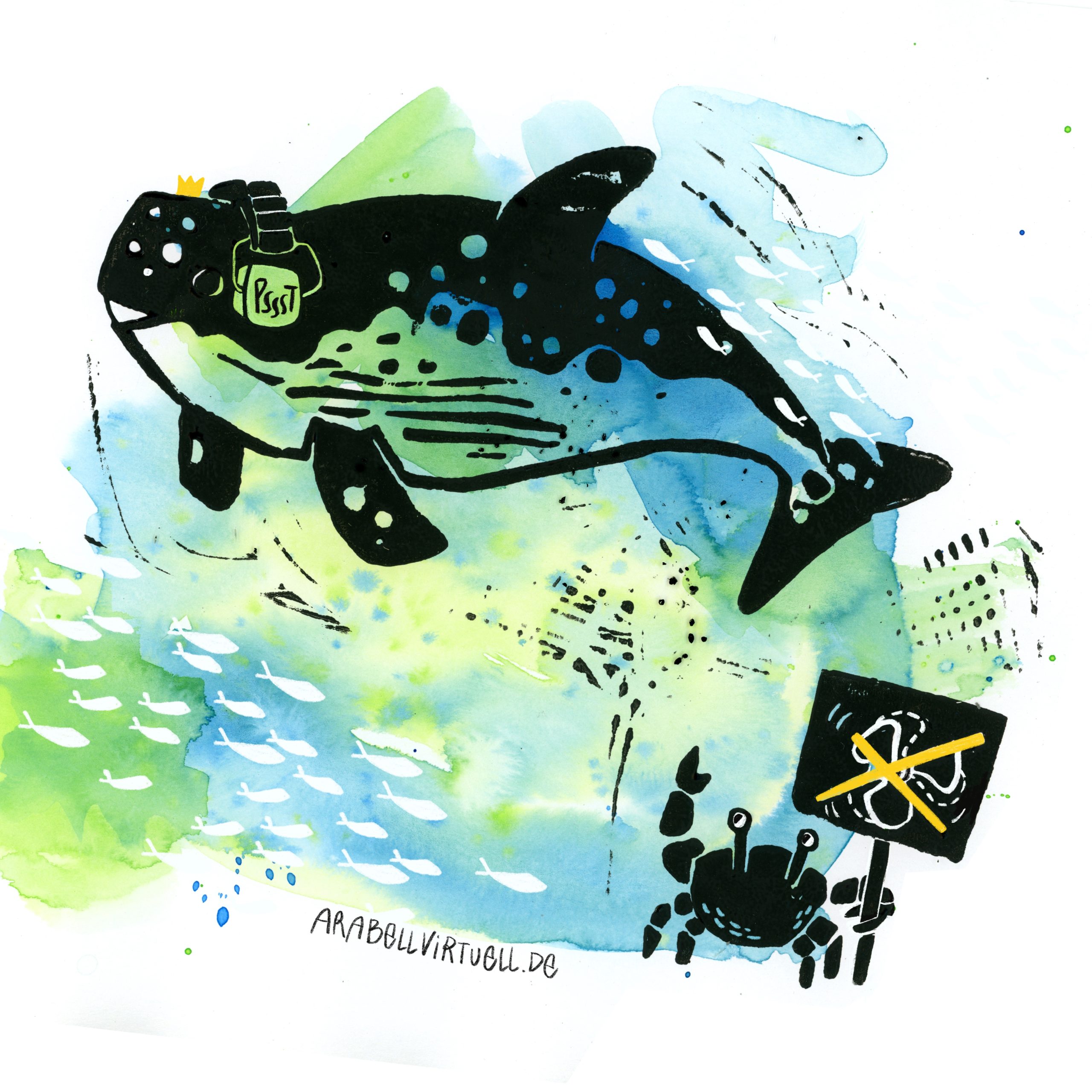 Underwater noise pollution sucks
